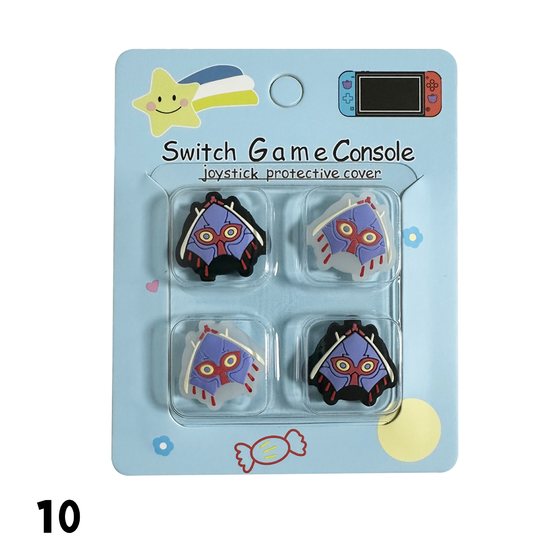 Tapa basculante de silicona de Nintendo Switch de dibujos animados NS Lite tapa basculante tapa protectora mango tapa protectora basculante