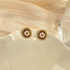 Silver needle with bow, fashionable design advanced demi-season universal earrings, silver 925 sample, high-quality style