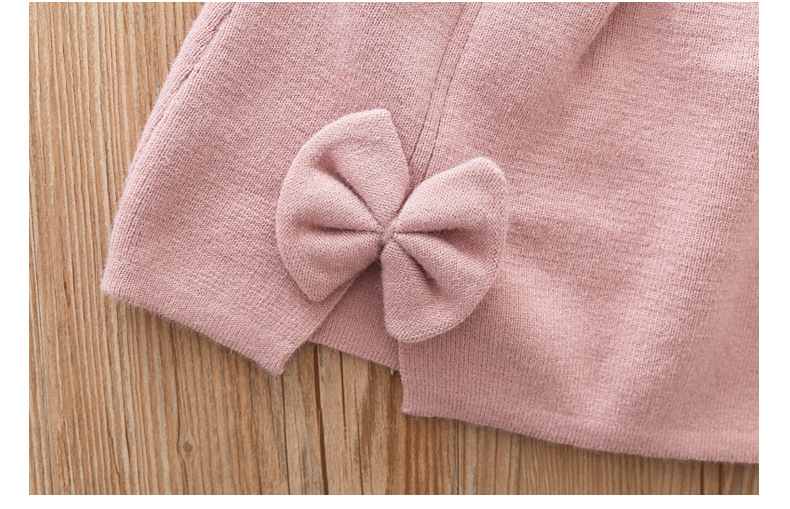 Completo due pezzi in maglia per bambina moda autunno bimbi_voghion.com