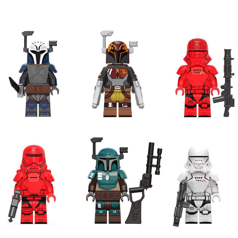Kerui KT1045 Star Wars Series Sisi Guards Fire Soldiers Flying Soldiers Assembled Building Blocks Toy XP345-350 Kerui KT1045 Star Wars Series Sisi Guards Fire Soldiers Flying Soldiers Assembled Building Blocks Toy XP345-350