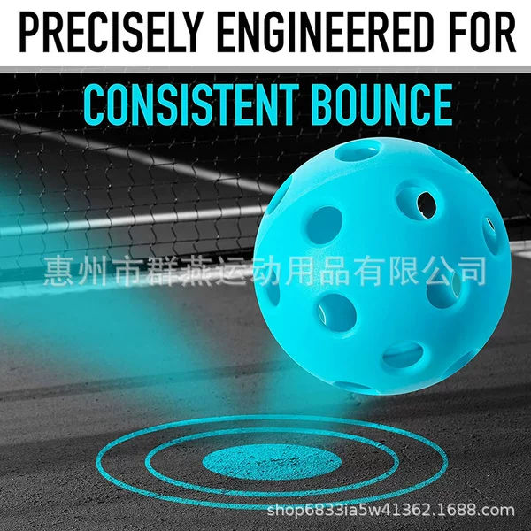 Peak ball TPE elastic injection ball indoor ball 40 holes outdoor ball practice ball hole ball Peak ball elastic ball