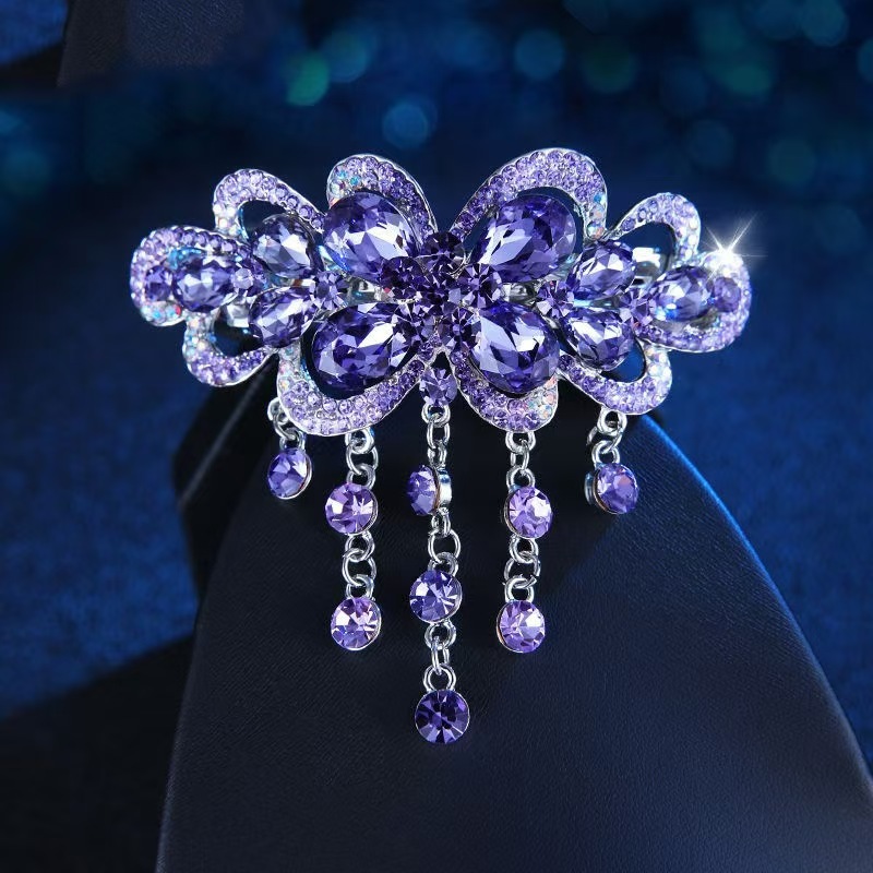 나비 태슬 바이올렛 8cm