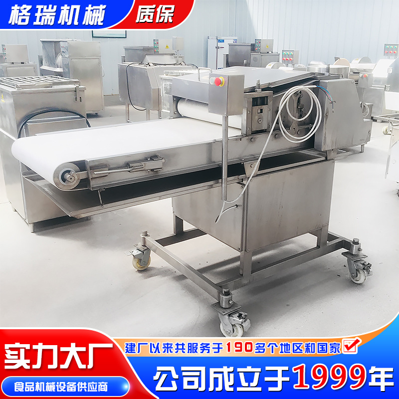 肉块自动下压肉片设备 全自动松肉机 鸡胸肉压整机 牛肉断筋机