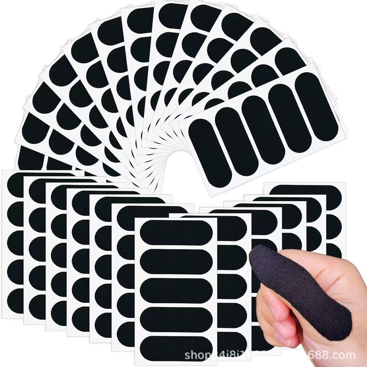 Parche de protección para dedos de ratón, cinta de soporte para fijación del pulgar específica para boliche, parche elástico antifricción para dedos, disponible para ventas transfronterizas.