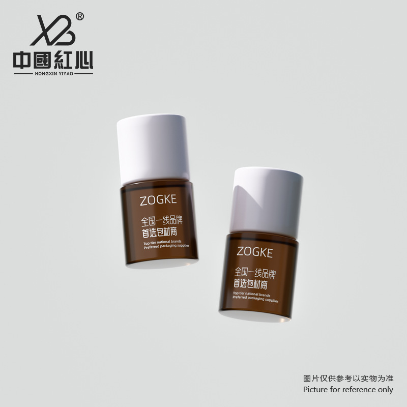 新款创意5ml茶色喇叭口西林瓶山茶油口服液原液小样分装瓶批发|undefined