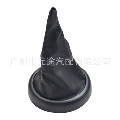 Suitable for BMW mini Cooper R50 R52 R53 Cabrio handball handle variable speed gear head (Cab and accessories) - sk-mini15-black-leather-and-black-wire-gear-cover