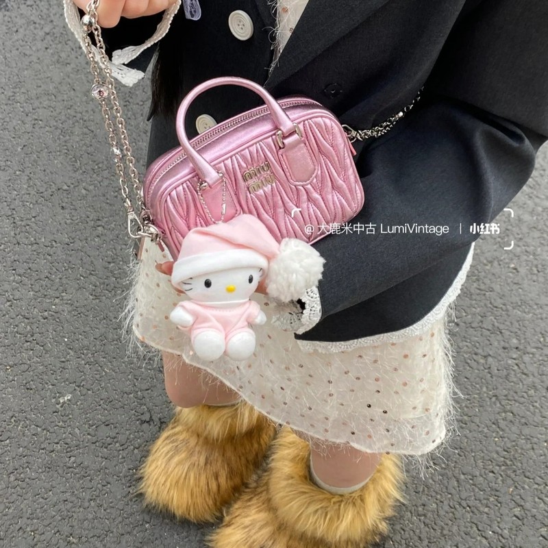 软糯奶fufu睡衣hellokitty包包挂件书包小挂饰品公仔毛绒玩偶kt猫|undefined