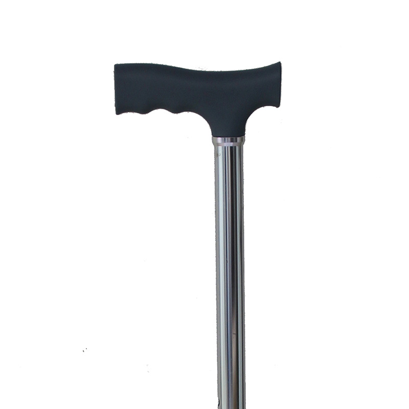 muletas médicas para ancianos, muletas de cuatro patas, muletas de cuello de cu