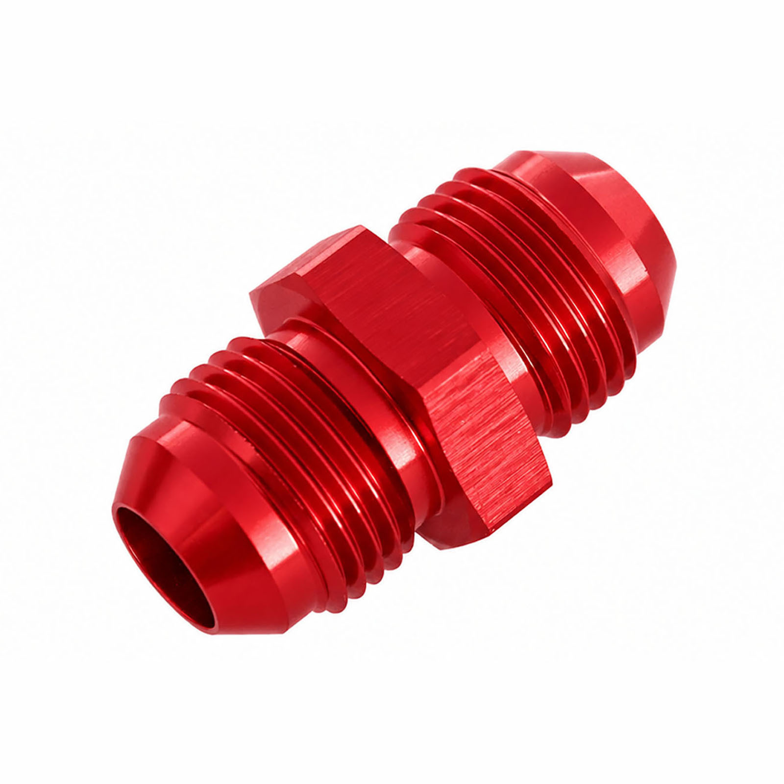 An3-An16 Cold Oil Pipe External Thread Connection Adapter Aluminum Alloy Oil Pipe Adapter Automotive Oil Cooling Threaded Connector