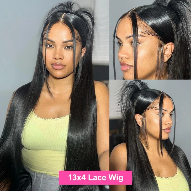 300g Weight Full Head Wigs Wig & Hair Extension Type Wigs Wig Accessories Long Straight Hair Wig Hairstyle Real Hair Hair Material Party, Street Occasion Women's Gender Elegant, Simple Style Style Women's Elegant Simple Style Party Street Real Hair Long Straight Hair Wigs 7