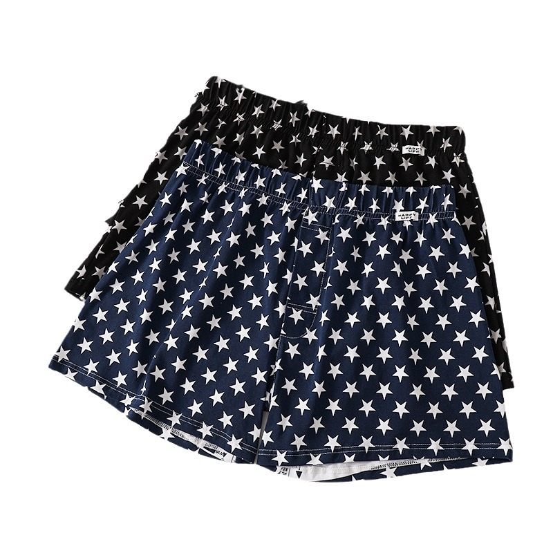 Pantalones Aro, ropa interior de algodón para hombre, pantalones cortos sueltos para el hogar, pijamas gordos, pantalones grandes de algodón, ropa interior de cuatro esquinas para hombre