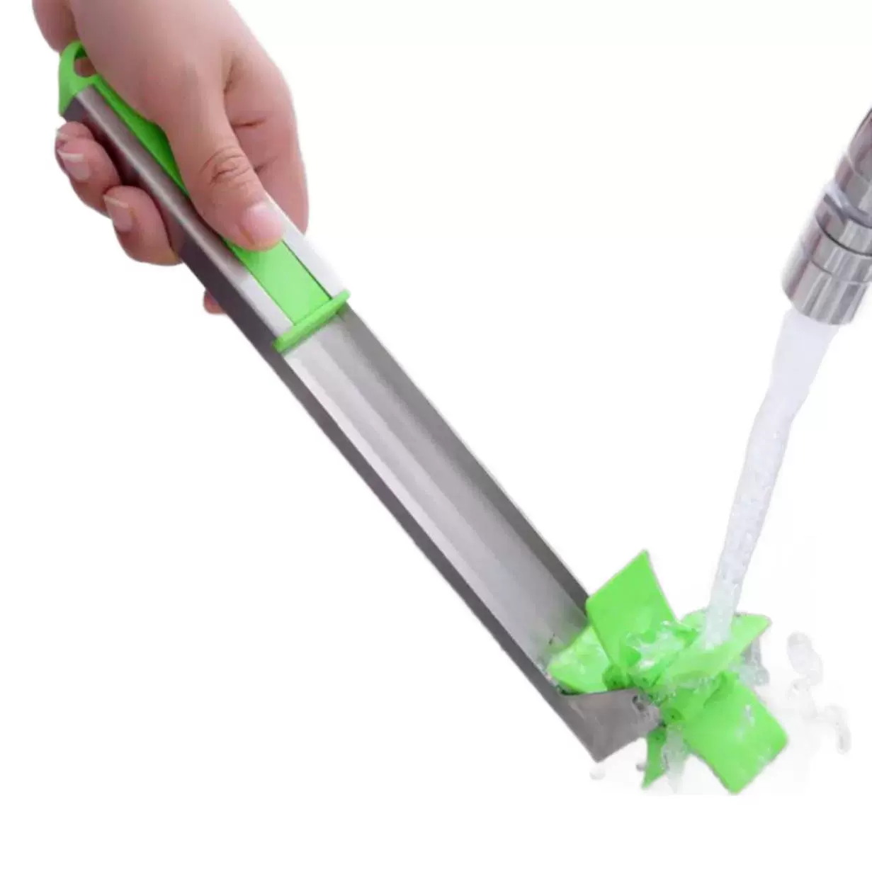 Cross-border watermelon cutting machine stainless steel windmill design cut watermelon kitchen gadget salad fruit slice tool
