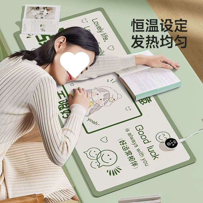 Коврик для мыши, офисный стол, грелка, настольный студенческий учебный компьютерный стол, нагревательный коврик для стола