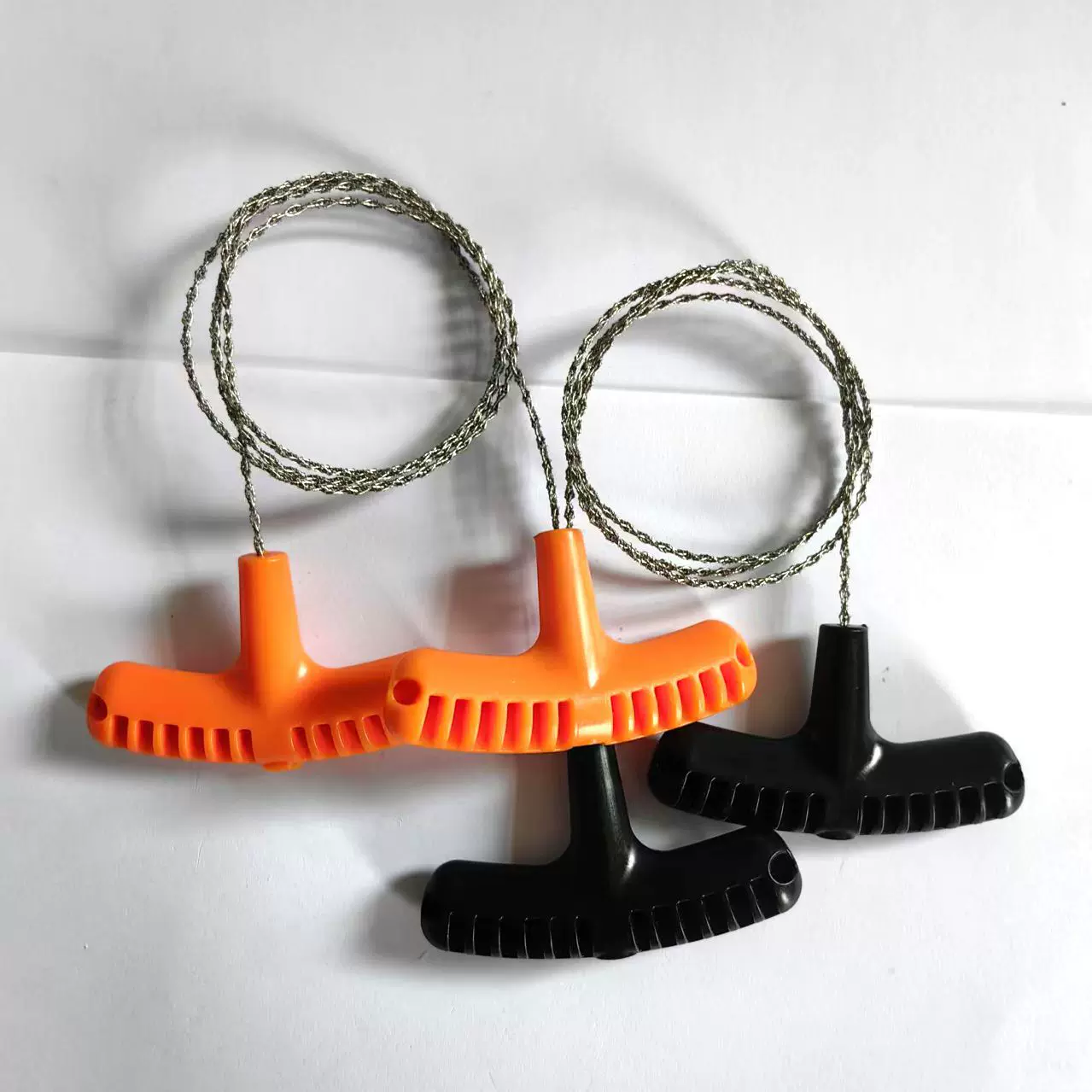 户外PPT型手柄线锯野营求生迷你口袋锯不锈钢丝锯便捷求生工具锯