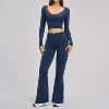 3109 long sleeves + 3109 bell bottoms—badge blue