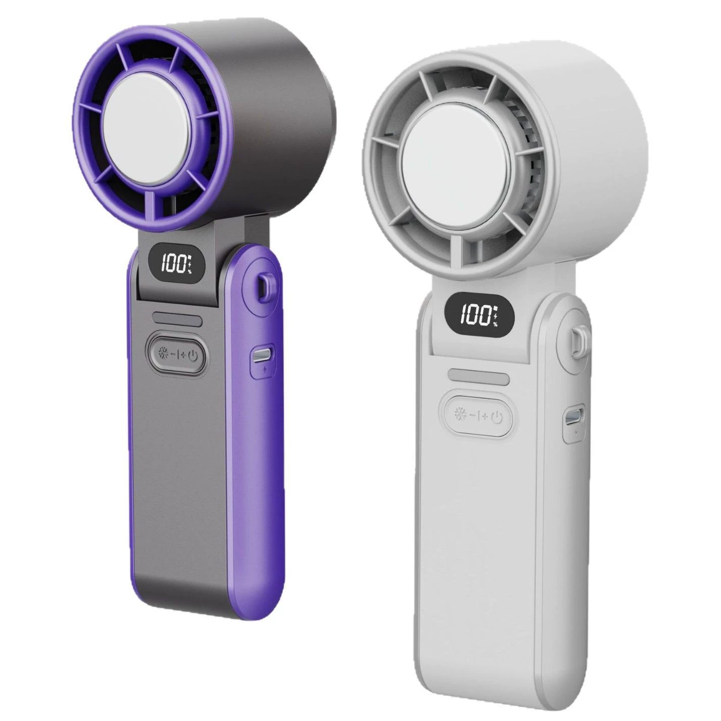 High speed handheld travel foldable air fan