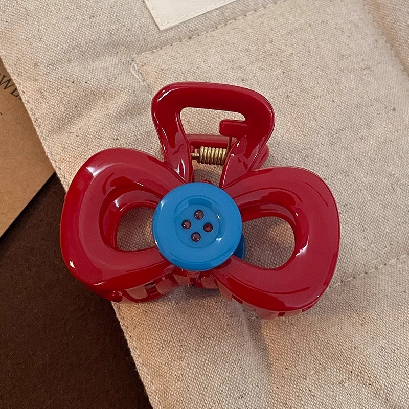 Anchor Clip de cabello de arco de sangrado para mujeres Otoño Invierno Clip lateral Frente Frente Clip BBB Clip de cabello de alta calidad