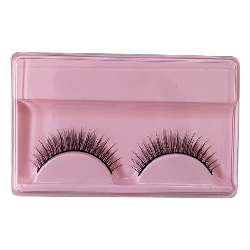 Длинные Мягкие Накладные ресницы из натурального химического волокна оптом в наличии две пары натуральных накладных ресниц косметические инструменты