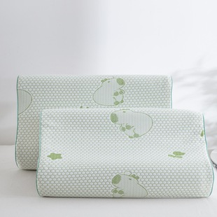 New Style Fresh and Cool Ice Bean Cute Cartoon Capybara Home Bedding Latex Pillow Core