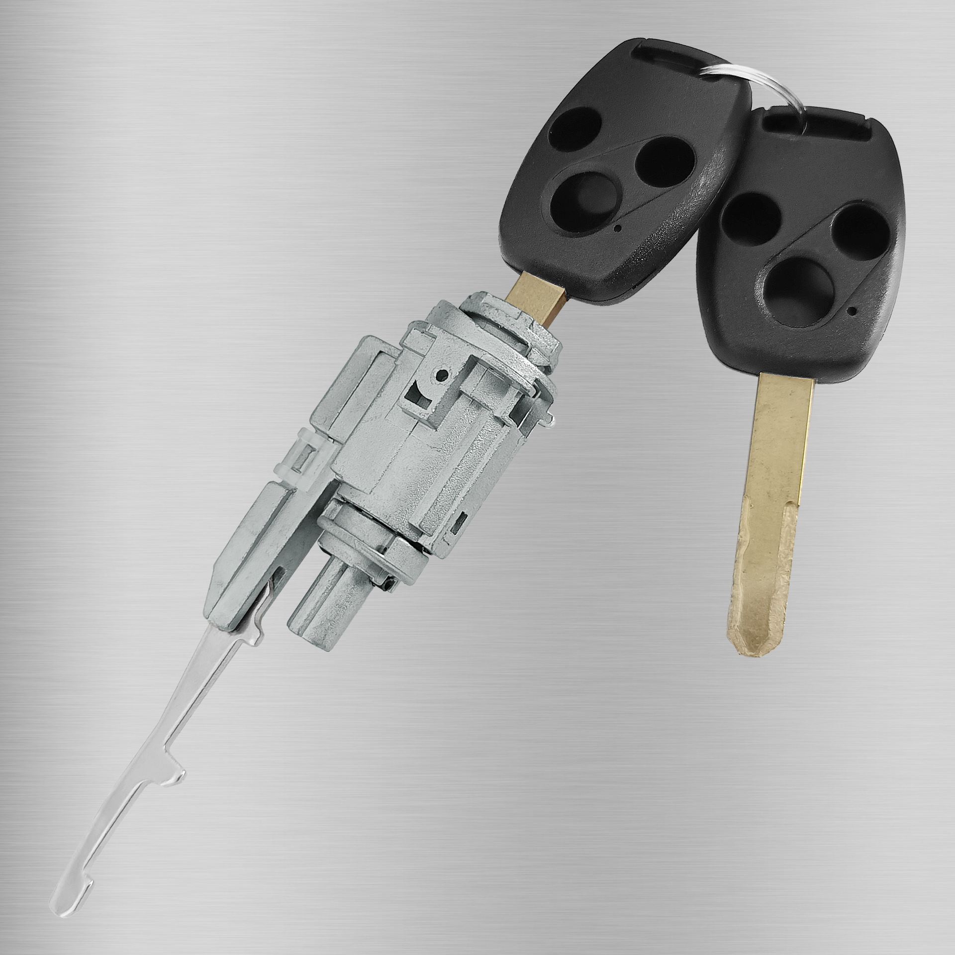 Aplicable a Honda encendido bloqueo 3 llaves Accord Fit Civic Odyssey encendido bloqueo 2 llaves 3 agujeros