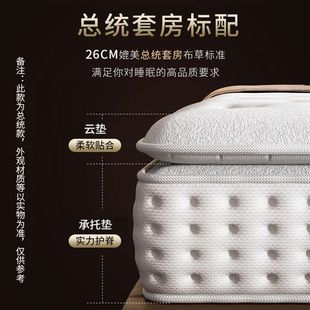 Jianxiang Hilton Five-Star Hotel Mattress Simmons 30cm Compressed Roll Package Super Soft Memory Foam Spring Mattress
