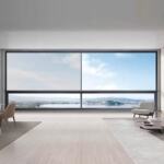 128系列断桥六轨极窄全景落地窗阳台窗铝合金推拉窗断桥铝