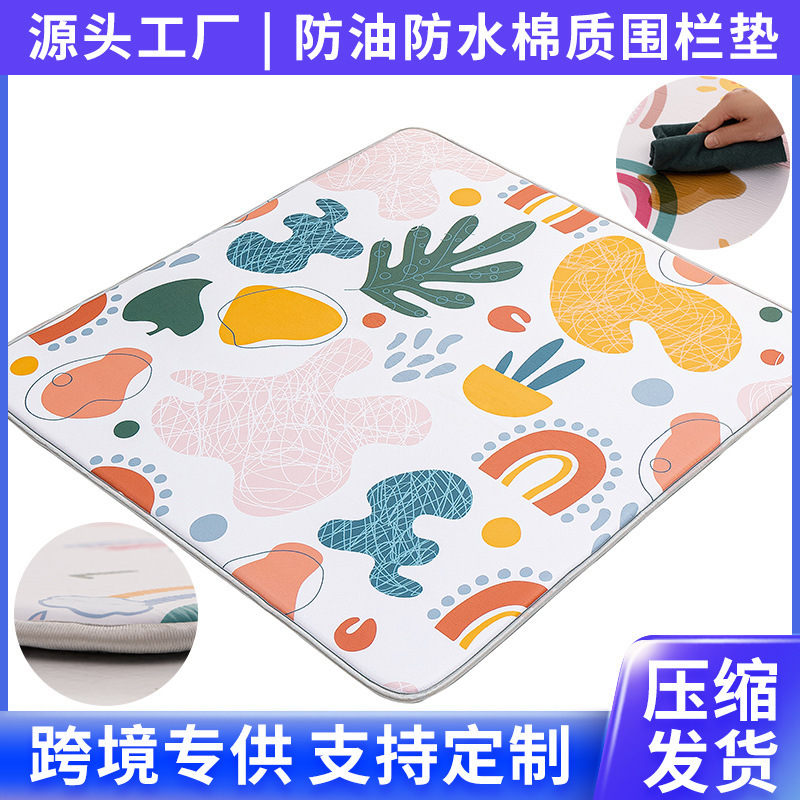Almohadilla para gatear para bebés de Amazon Almohadilla para cercas Almohadilla para juegos impermeable y a prueba de orina Almohadilla para gatear gruesa Almohadilla antideslizante y gruesa