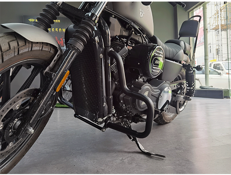 Xiangshuai tough guy 800N motorcycle modified shelf backrest bumper folding backrest quick release side bag non-destructive installation