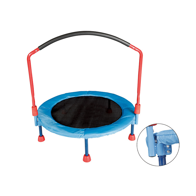 Tianzhixin Trampoline for Home Use, Children's Trampoline, Kids' Bouncy Bed, Indoor Baby Jumping Bed, Toy Entertainment, Small Size