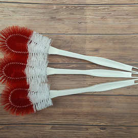 供应卫生间PP马桶刷家用混色清洁刷壶刷管道刷风扇除尘刷弹簧刷