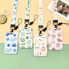 Plastic sliding cover fruit card holder student school card meal card fruit card protective cover manufacturer wholesale embossed