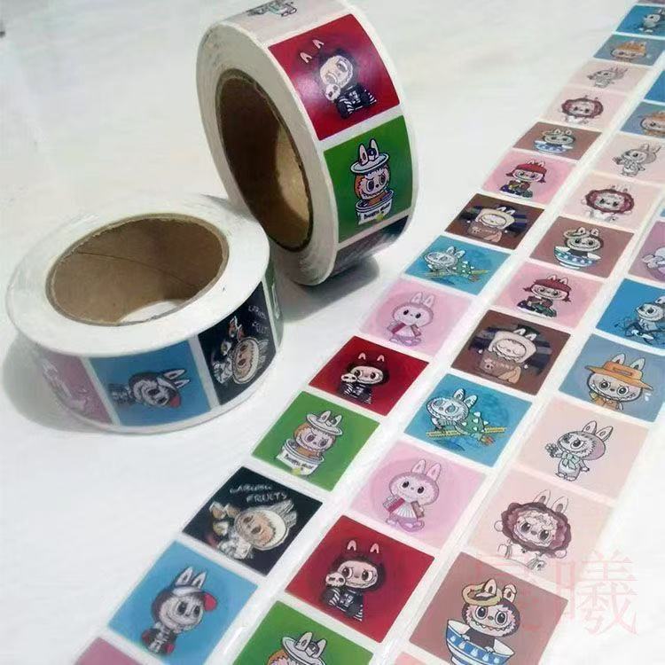 外国の山と海の経典のロールステッカー 1000 枚、クリエイティブな砂の彫刻ステッカー、漫画の楽しいハンドブック DIY 装飾ステッカー|undefined