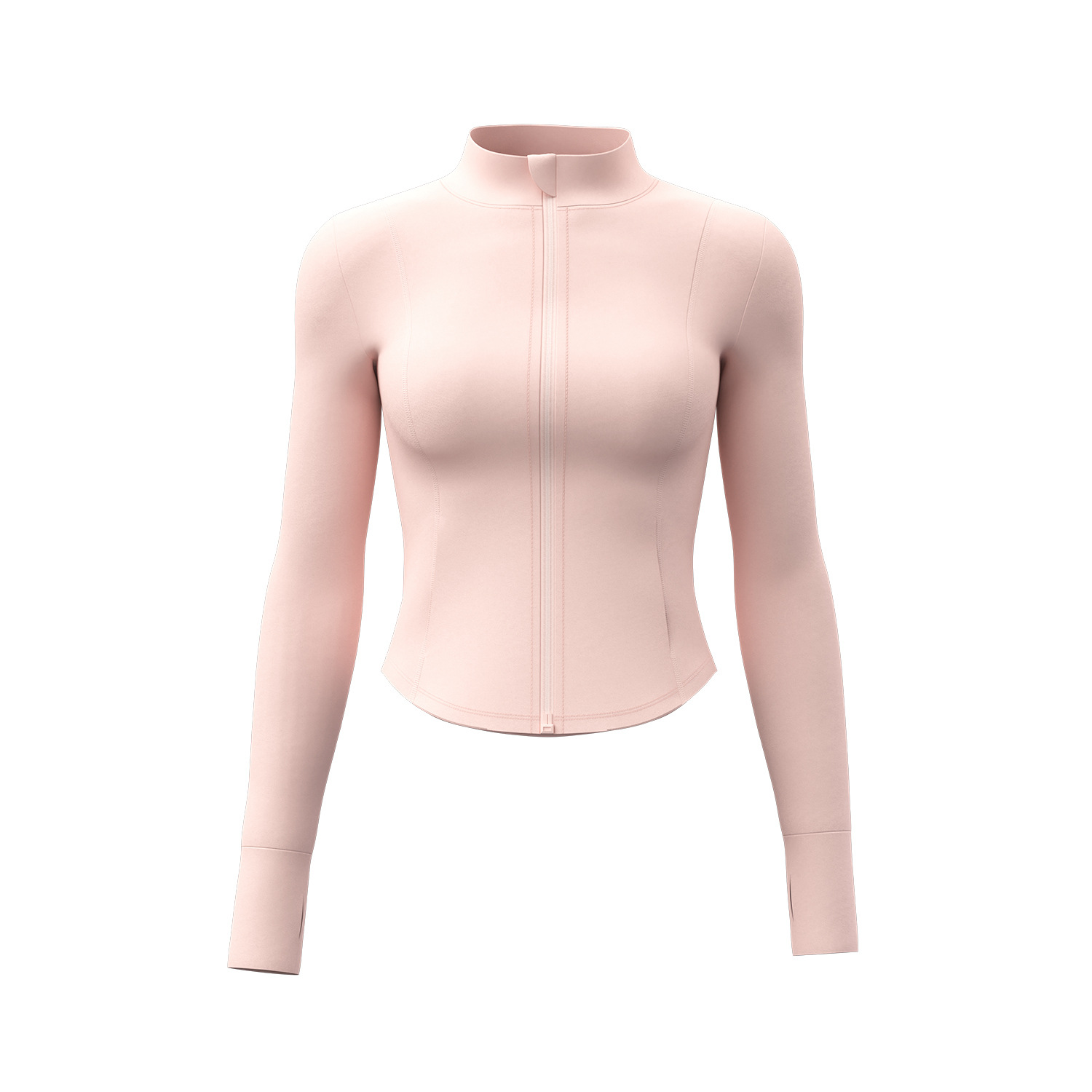 Juyi Tang slim collar vertical ropa de protección solar de verano anti-UV hilo original respirado ropa de protección solar apretada sin sombrero