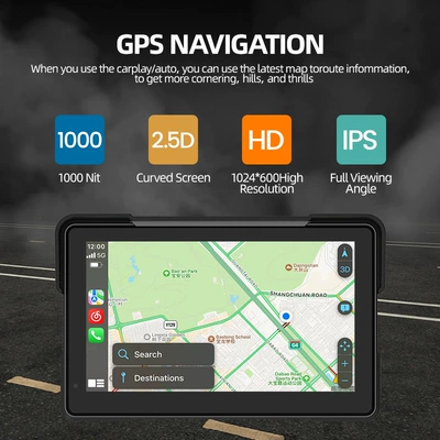 Motorcycle driving recorder Carplay Screen Projection Gps
