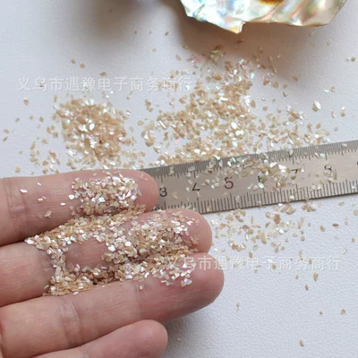 Mother-Of-Pearl Shell Fragments, Thin Pieces of: Dırnaq bəzəkləri - abalone-10g