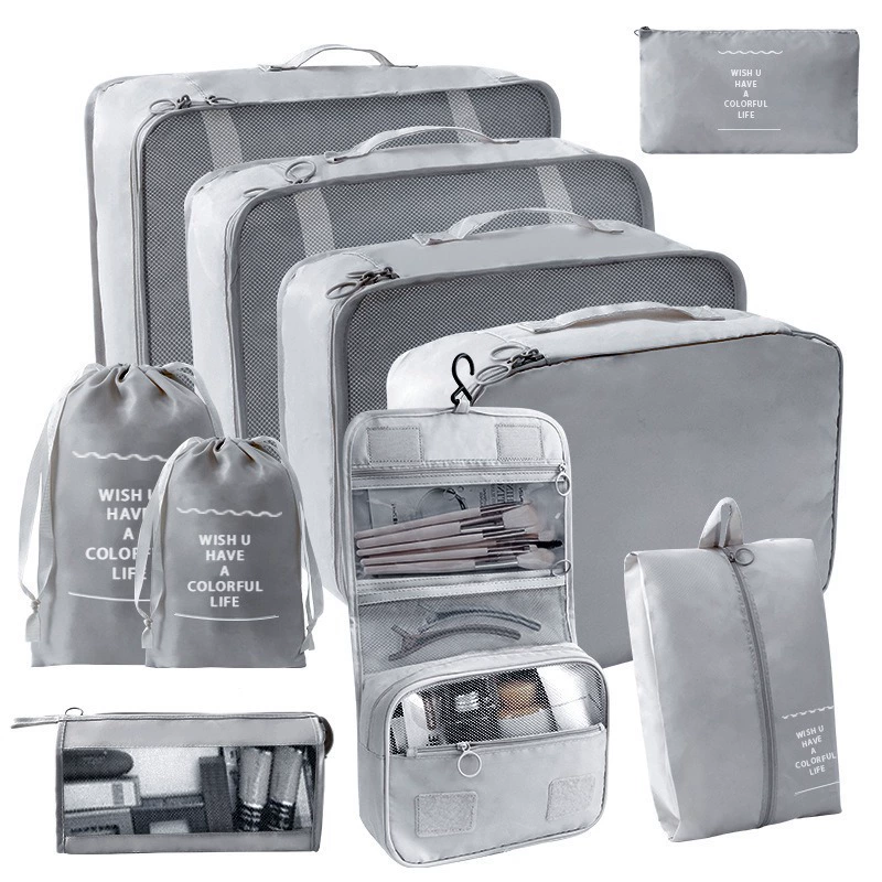 Handheld capacious storage bag, travel bag, set, organizer bag, high-quality style