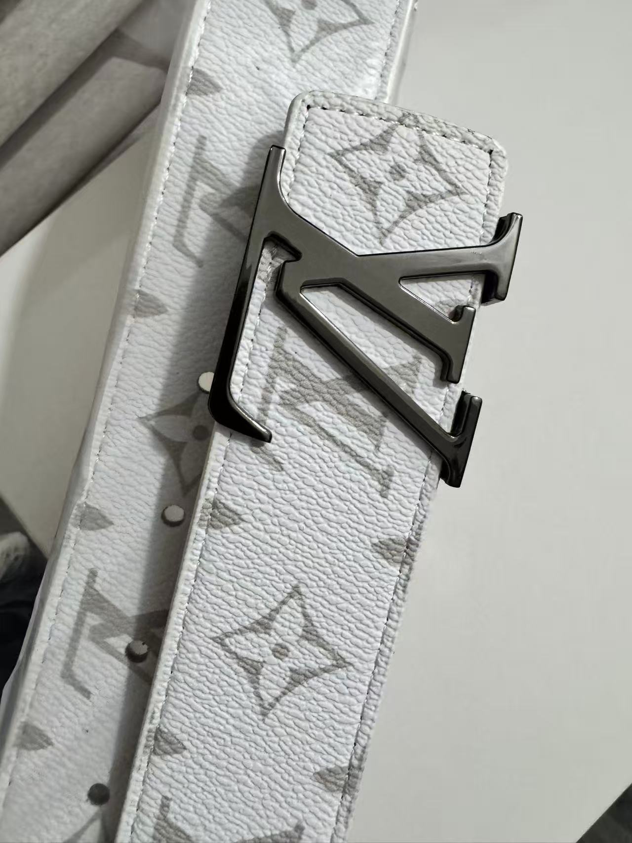 Colorful large flower black buckle / 100cm