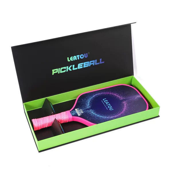 Pickleball Racket Board Color Box Hot-Pressed One-Piece T700 Carbon Fiber Frosted Gift Packaging Magnetic High-End Gift Box