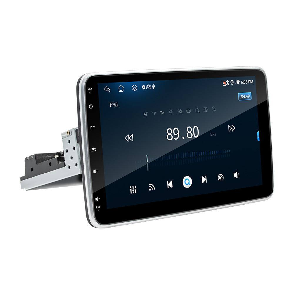 Máquina de balancín manual de un solo husillo de 10,1 pulgadas transfronteriza 4G Android octo-core coche GPS navegación carplay máquina de coche inteligente