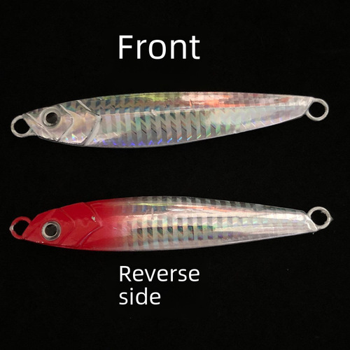 Iron Plate Fake Bait Wanyu An Throw Small Hook Fishing Gear Lure Iron Plate Metal Lure Iron Plate Lead Bait 15g