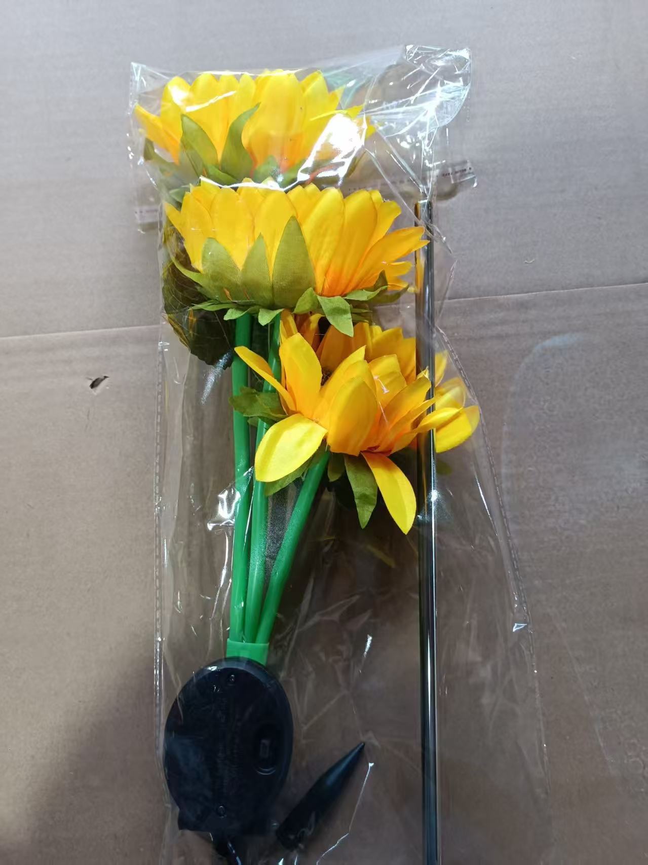 2025 nueva lámpara de girasol solar lámpara de sol lámpara impermeable al aire libre jardín jardín decoración ambiente