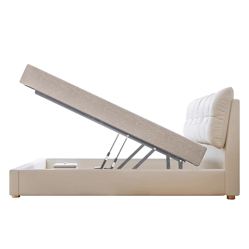 수동 더블 침대 지지대 매트리스 번역 공압 막대 공압 막대 유압 막대 지원 프레임 액세서리 높은 상자 침대