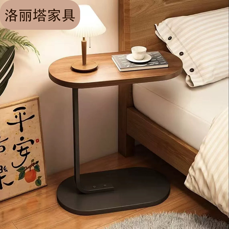 Carefully Selected Minimalist Modern Sofa Side Table for Living Room, Home Use, Living Room Storage Rack, Bedside, Balcony Small Coffee Table, Movable