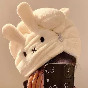 Pinduoduo, коралловое быстросохнущее сухое полотенце для волос для домашнего использования, хорошо впитывает воду