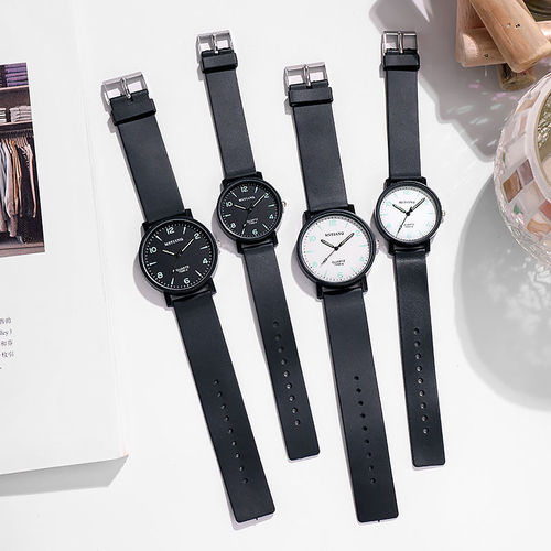 Cool Wind Exam Night Light Women's Simple Trendy Student Instagram Style College Retro Literary Couple's Watch