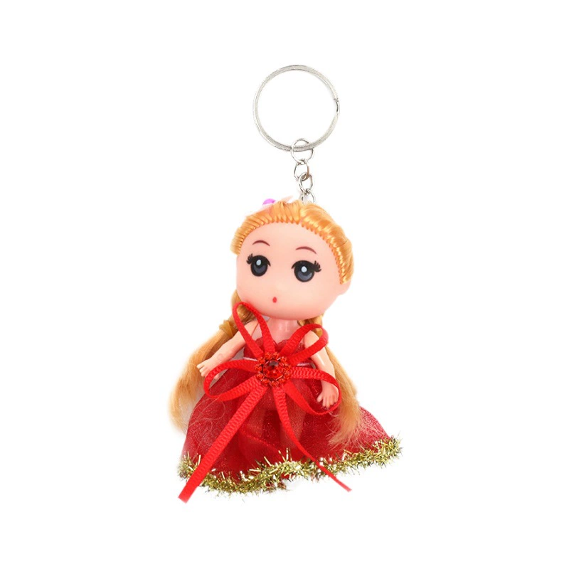 Игрушка, кукла, маленький брелок, 9 см, подарок на день рождения, оптом