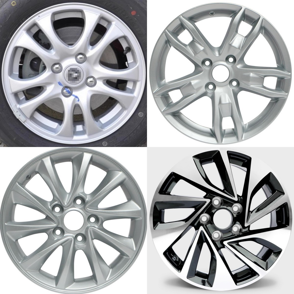 Changan cx20 wheel hub is suitable for Changan Yuexiang v5 v7 Auchan a800 v3 aluminum steel ring 141516 inch only