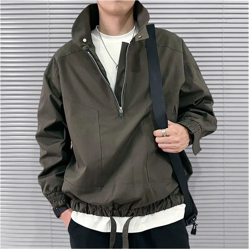 Jacket with zipper
