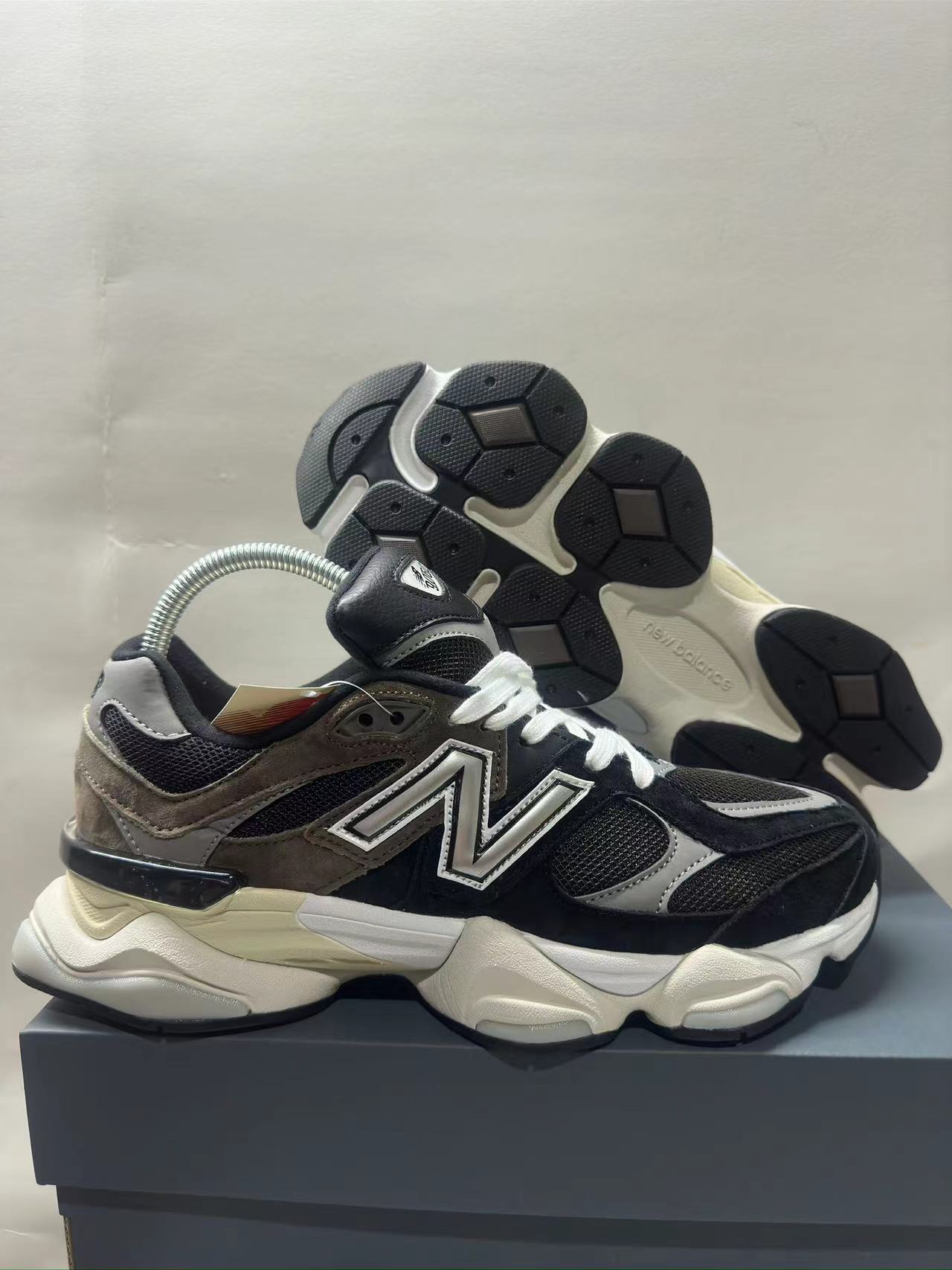 Zapatos Pitian puro comercio exterior original NB9060 tendencia de zapatos de papá retro altura pareja estudiantes hombres y mujeres zapatos deportivos para correr