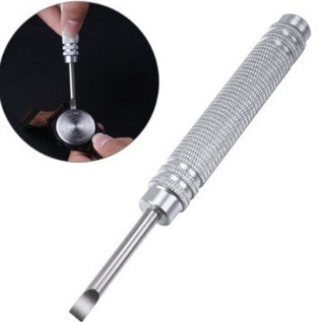 修表工具  翘底盖 手表开后盖换电池工具 撬刀 彩盒包装彩色铝柄